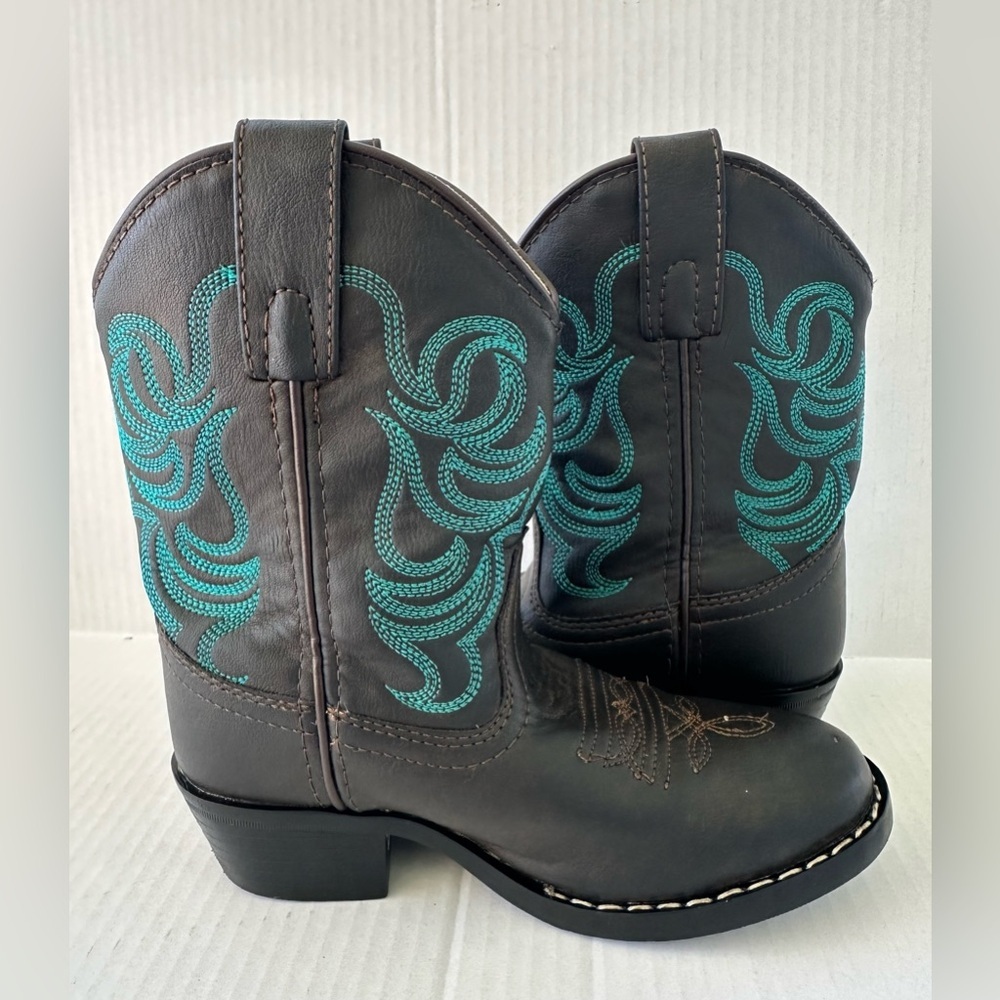 Smoky Mountain Kids Monterey Series Youth Western Boots Size 12